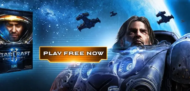 Starcraft II shareware version replaces demo