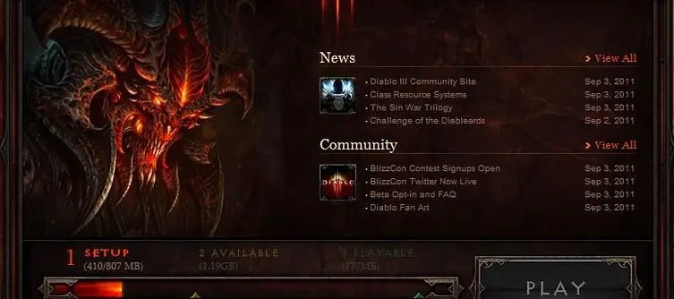 Diablo III installation servers now live