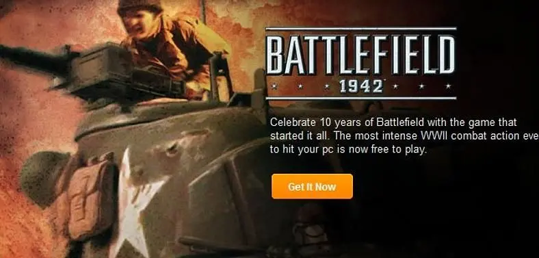 DICE giving away Battlefield 1942 for free on Origin