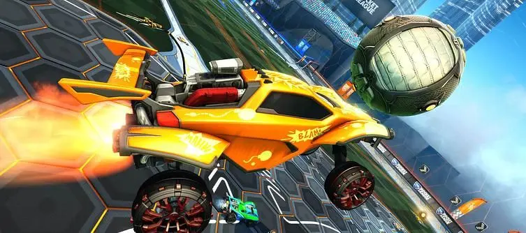 Rocket League's Draco Holographic Wheels Now Available In the Item Shop