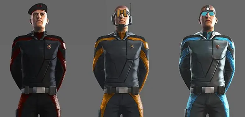 Ship layouts and service branches detailed for sci-fi soap opera The Mandate
