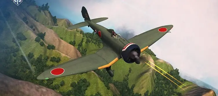 World of Warplanes shows off Japanese planes