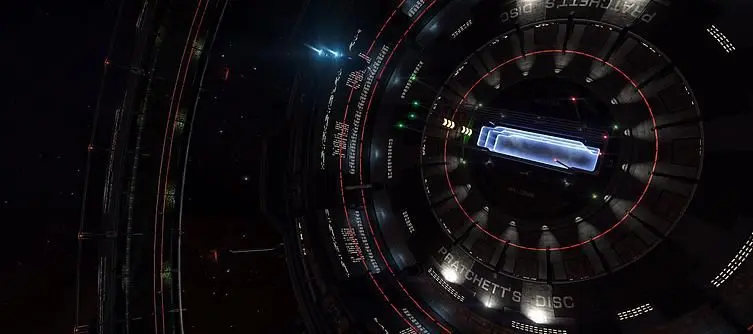 Elite: Dangerous adds Pratchett's Disc space station in tribute to late author