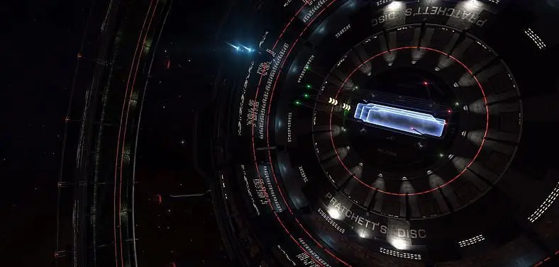 Elite: Dangerous adds Pratchett's Disc space station in tribute to late author
