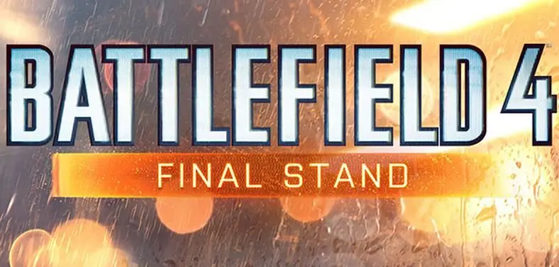 EA revealing intel on Battlefield 4: Final Stand today @ 5.00PM BST