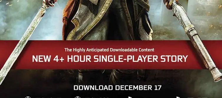 Assassin's Creed IV: Black Flag's Freedom Cry DLC out December 17th