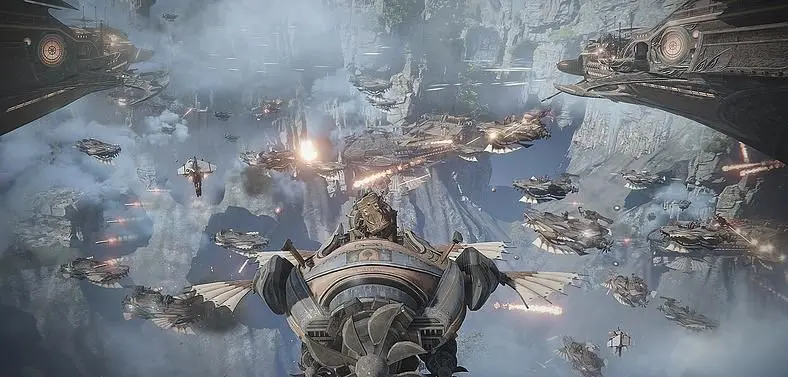 Bluehole's 'Project W' Emerges As Ascent: Infinite Realm - A Steampunk/Fantasy MMO With Gliders And Airships