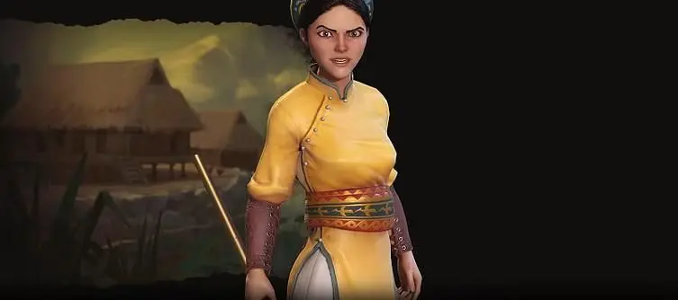 Civilization 6's Vietnam Is A Defensive Powerhouse Led By Bà Triệu