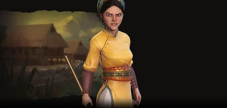 Civilization 6's Vietnam Is A Defensive Powerhouse Led By Bà Triệu