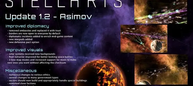 The Stellaris Asimov update has arrived