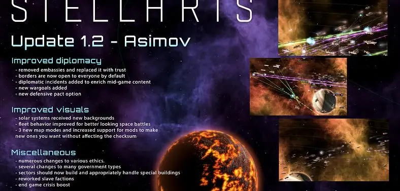 The Stellaris Asimov update has arrived