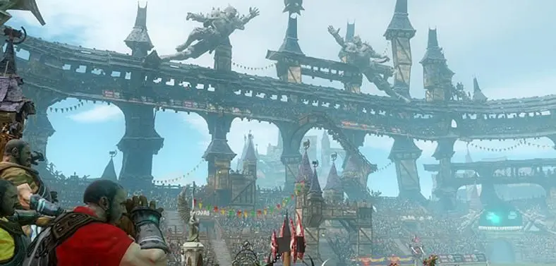 Blood Bowl 2 features upgradeable stadiums, pitch invasions