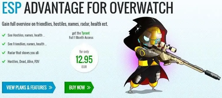 Blizzard is suing the creator of an Overwatch cheat tool for copyright infringement