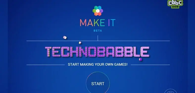 BBC launch web-based Make It Technobabble, a game creation tool for children