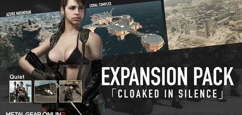 Cloaked In Silence DLC for Metal Gear Online dated March 15th