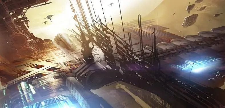 Halo 4 multiplayer map "Warhorse" concept art released