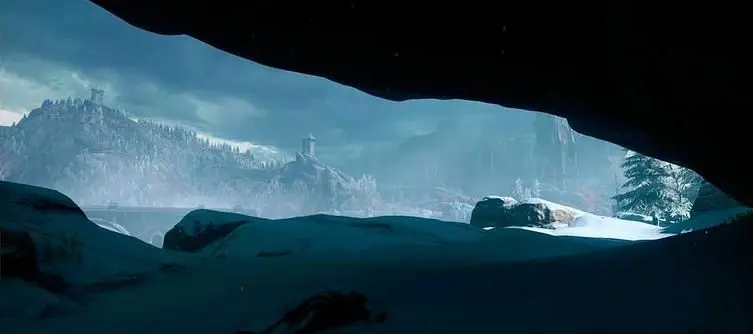 New Dragon Age: Inquisition screens show the snows of Emprise Du Lion