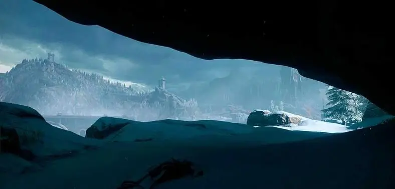 New Dragon Age: Inquisition screens show the snows of Emprise Du Lion