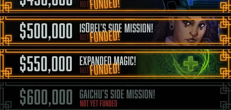 Shadowrun: Hong Kong achieves Expanded Magic stretch goal at $550k