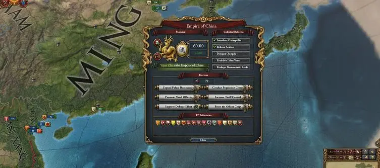 Make The Most Of China And Japan With Europa Universalis IV: Mandate of Heaven