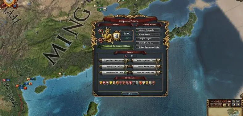 Make The Most Of China And Japan With Europa Universalis IV: Mandate of Heaven