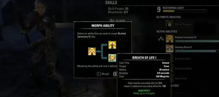 The Elder Scrolls Online trailer shows off character progression