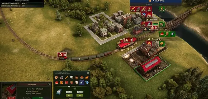 Railroad Corporation Exits Steam Early Access in November