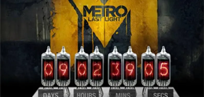 THQ counts down to May 24th, Metro: Last Light "live action short film"