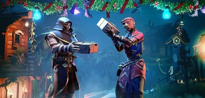 Sea of Thieves Festival of Giving December Update - 2.0.20 Patch Notes Reveal Bilge Rat Voyages and More