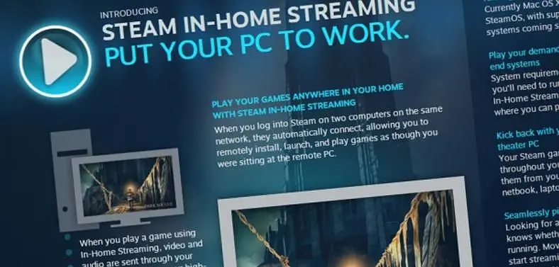 Steam now lets you stream games across your household devices