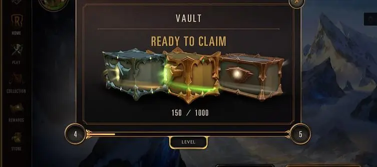 Legends of Runeterra Weekly Vault - Ranks, Rewards, Upgrades