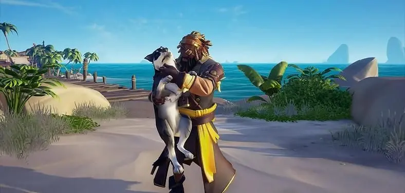 Microsoft Teases Sea of Thieves Pet Dogs During Gamescom: Opening Night Live