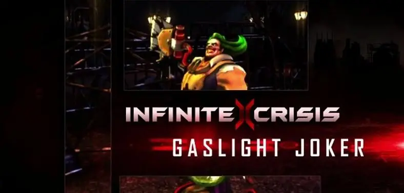 The Laughing Butcher, aka Gaslight Joker, highlighted for Infinite Crisis