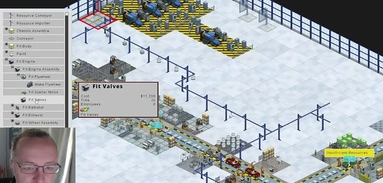 Production Line - The Car Building Tycoon Sim - Is Coming Along Well