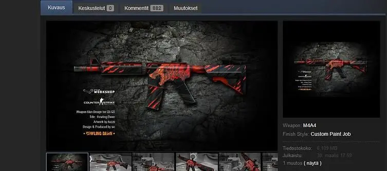 Counter-Strike: Global Offensive weapon skin removed after DMCA warning