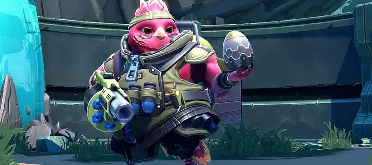 Battleborn’s new hero is a giant pink chicken named Ernest