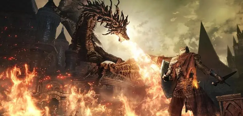 Dark Souls 3 is currently at the top of Steam's Concurrent Users List for non-Valve games