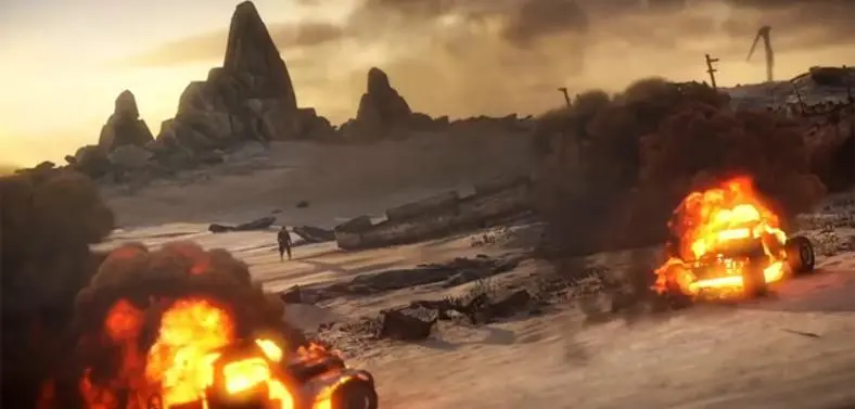 Donal Gibson 'auditions' for Avalanche's Australian-voiced Mad Max
