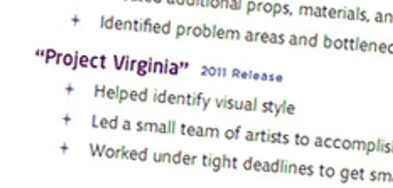 Obsidian making 'Project Virginia'