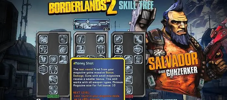 Gearbox releases skill tree calculator for Borderlands 2