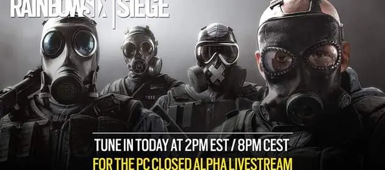 Ubisoft hosting "livestream presentation" of Rainbow Six Siege Closed Alpha @ 7.00pm GMT, new gameplay trailer