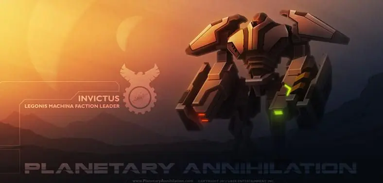 Planetary Annihilation's first faction and leader named, symbol unveiled