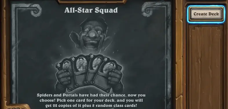 Hearthstone's All-Star Squad Is This Week's Tavern Brawl