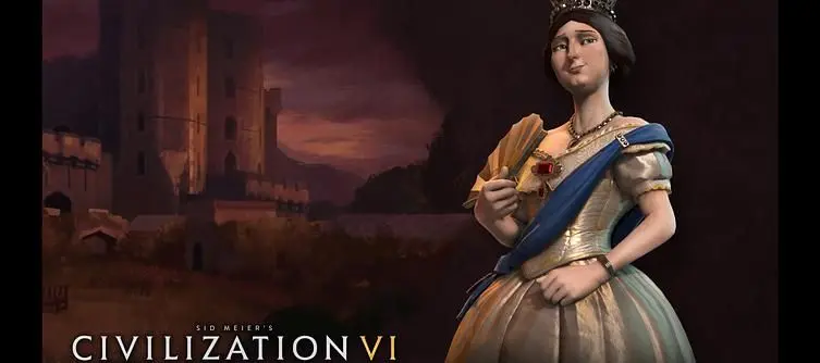 Queen Victoria leads England in Civilization VI