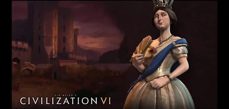 Queen Victoria leads England in Civilization VI