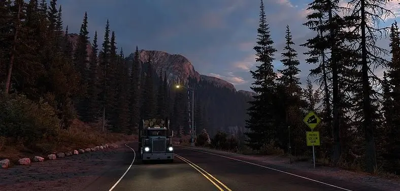 American Truck Simulator's Update 1.40 Now Live With New Lighting System, Extended Chassis Updates, and More