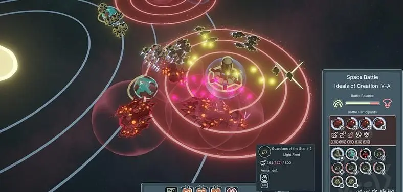 Solar Wave is a cosmic opera 4X game with "indirect control" arriving in 2025