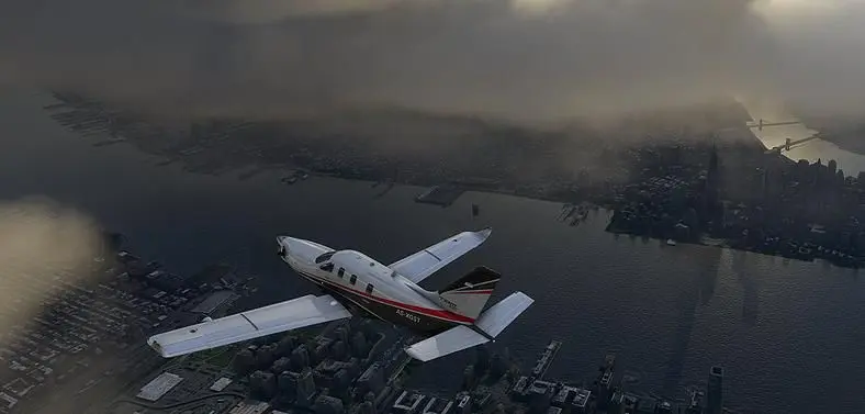 Microsoft Flight Simulator 2020 Players Are Chasing Hurricane Laura
