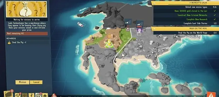 Evil Genius 2 High on the Hog Side Story - How to Complete