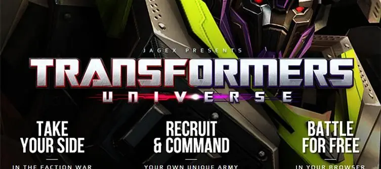 Transformers Universe from Jagex revealed as 'MOTA'